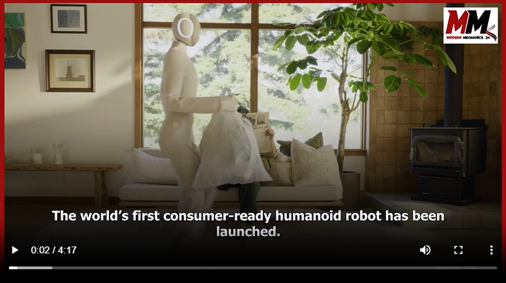 Order 1X’s NEO Home Robot That Transforms Daily Living